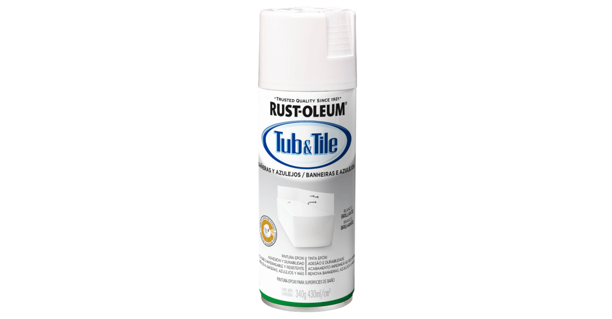 Rust-Oleum Latinoamérica - #RusTip Puedes renovar completamente tu bañera y  azulejos con Rust-Oleum Tub & Tile 🛀 Es una pintura que logra un acabado  impermeable liso y parejo, de excelente adhesión y